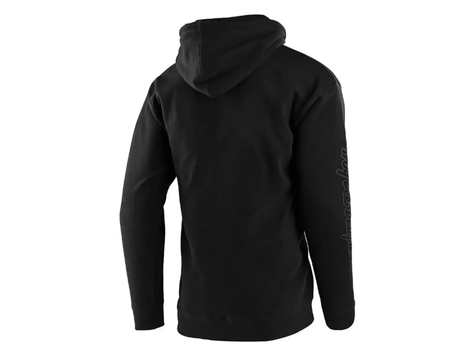 Troy Lee Designs Cropped Badge hoodie Black/Reflextive