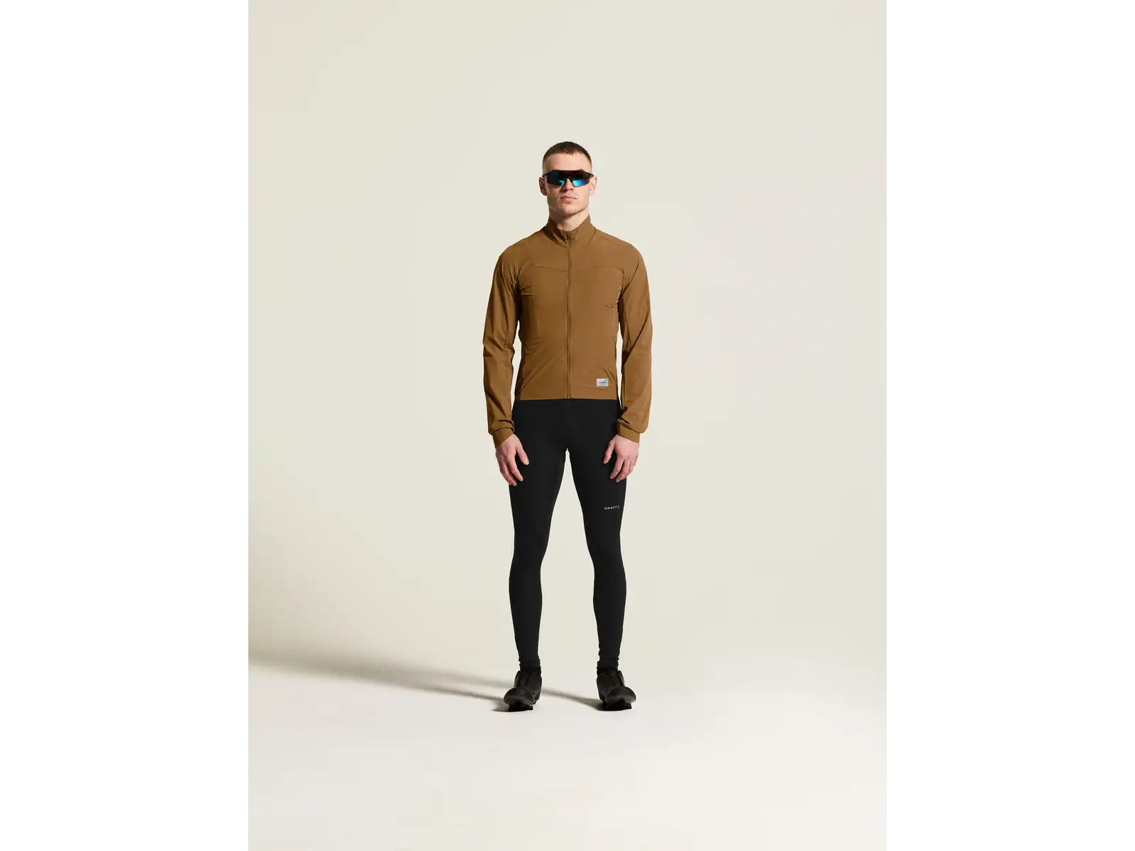 CRAFT Endur Light Wind men's cycling jacket brown
