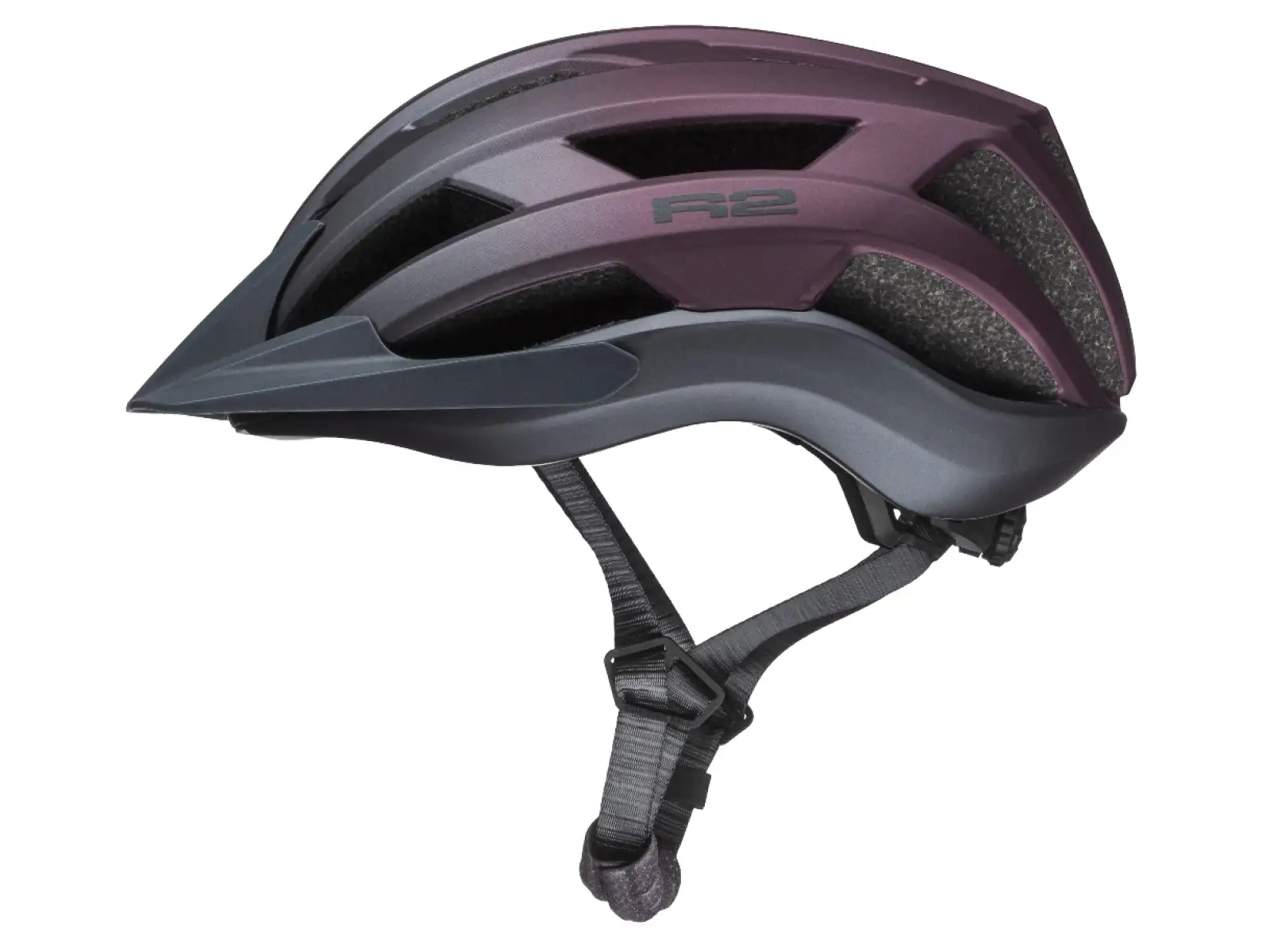 R2 Explorer cycling helmet blue/purple