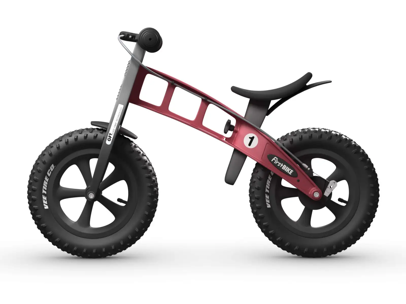 First Bike FAT children's balance bike Red