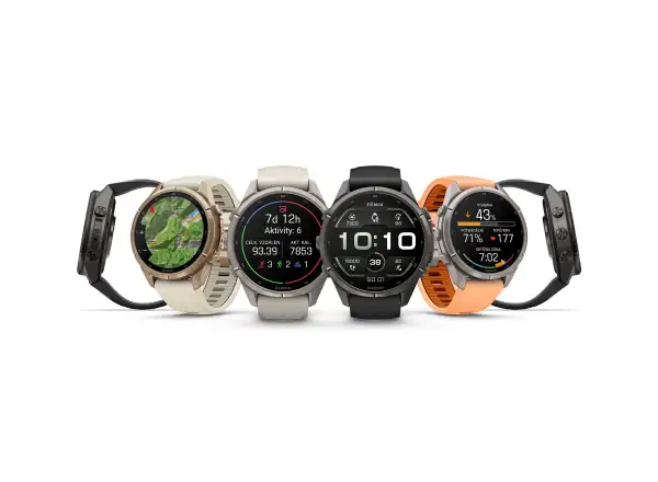 Garmin fenix 9 Pro inReach 43 mm smart watch Autumn gold titanium/Cream/french gray