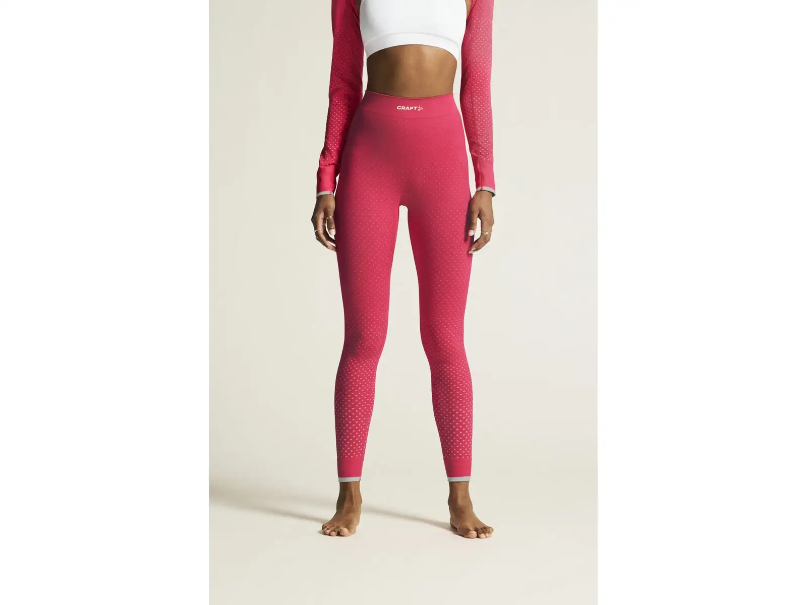 Craft ADV Warm Intensity women's long johns red