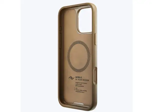 Peak Design Mobile Everyday Clarino Case iPhone 16 Pro Max mobile case Tan