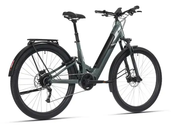 Rock Machine Crossride e450 FS low-entry full-suspension e-bike Ocean Grey/Black