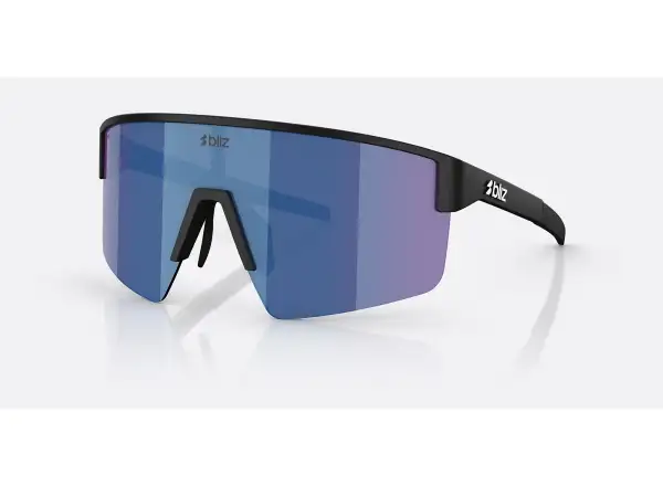 Bliz P004 sunglasses Matte Black/Grey Blue Mirror