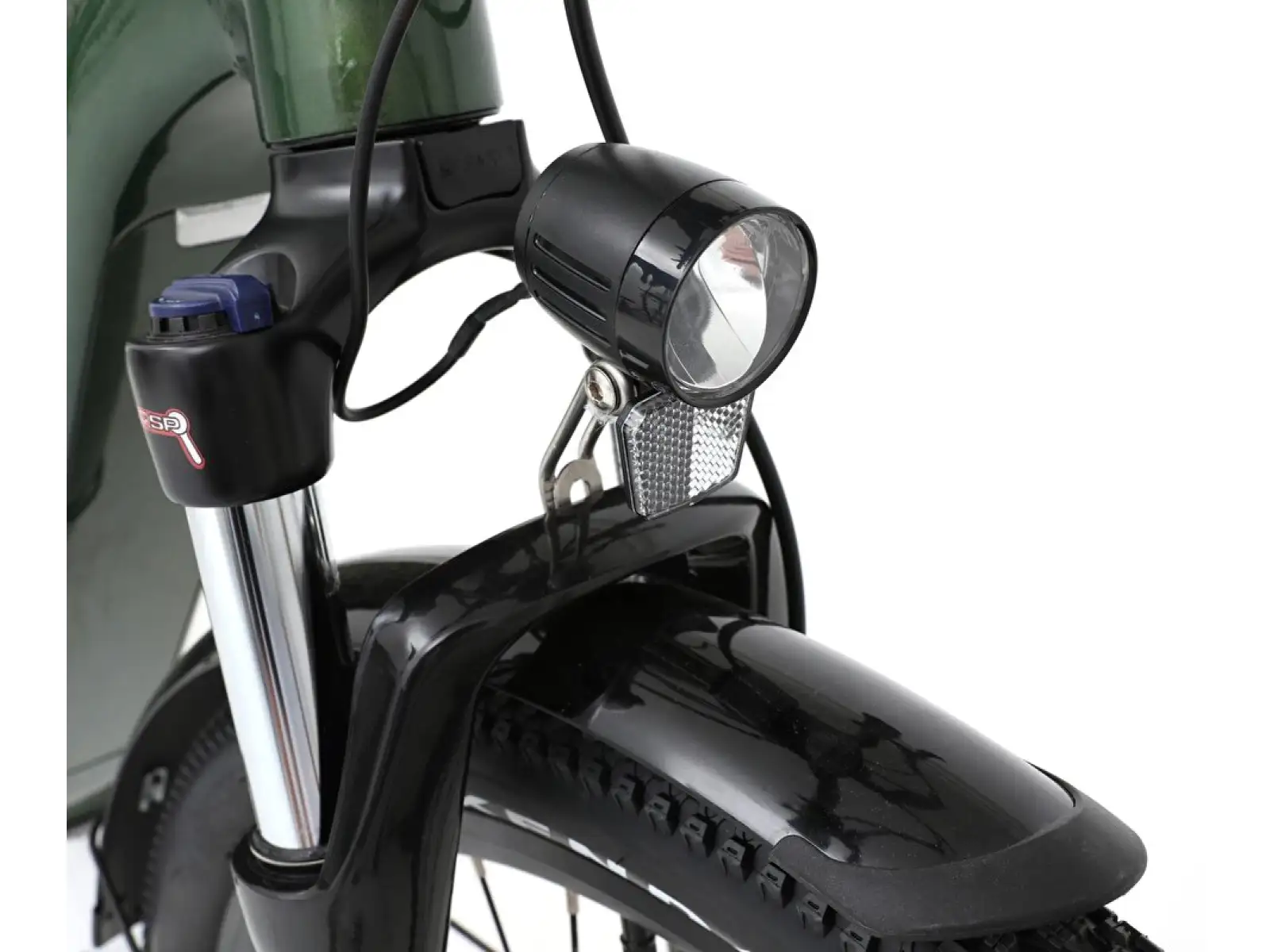 CANULL City 2 720 Wh low-step electric bike forest green