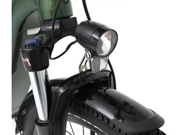 CANULL City 2 720 Wh low-step electric bike forest green