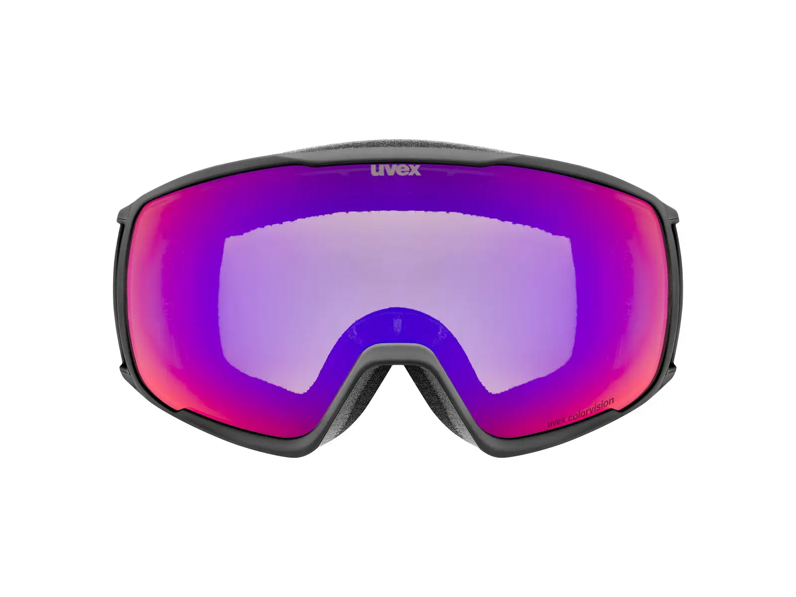 Uvex Vitorious Small CV ski goggles black matt/ruby - green