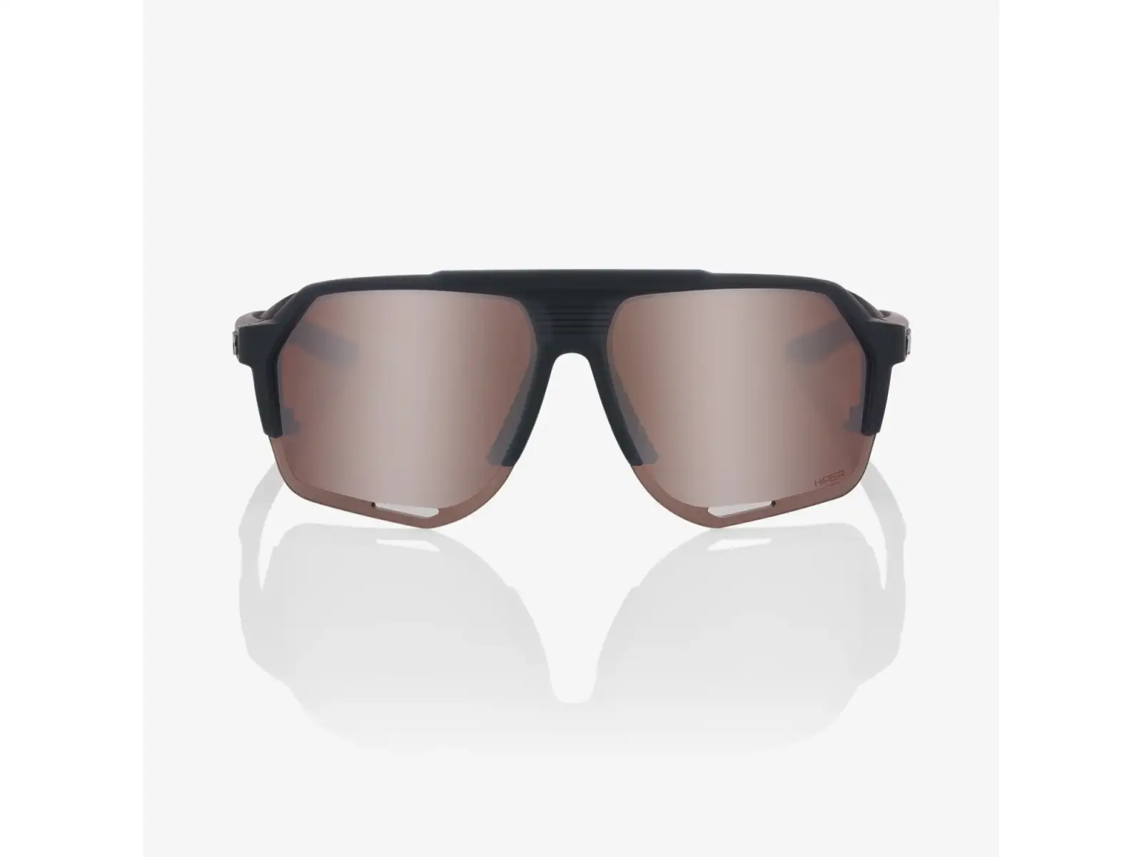 100% Norvik Glasses Soft Tact HiPER Crystal Black/Crimson