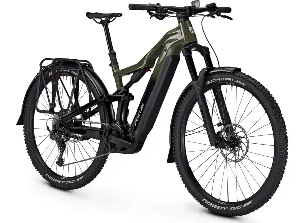 Focus Thron2 6.7 EQP mountain e-bike 800 Wh Urbangreen/Magicblack