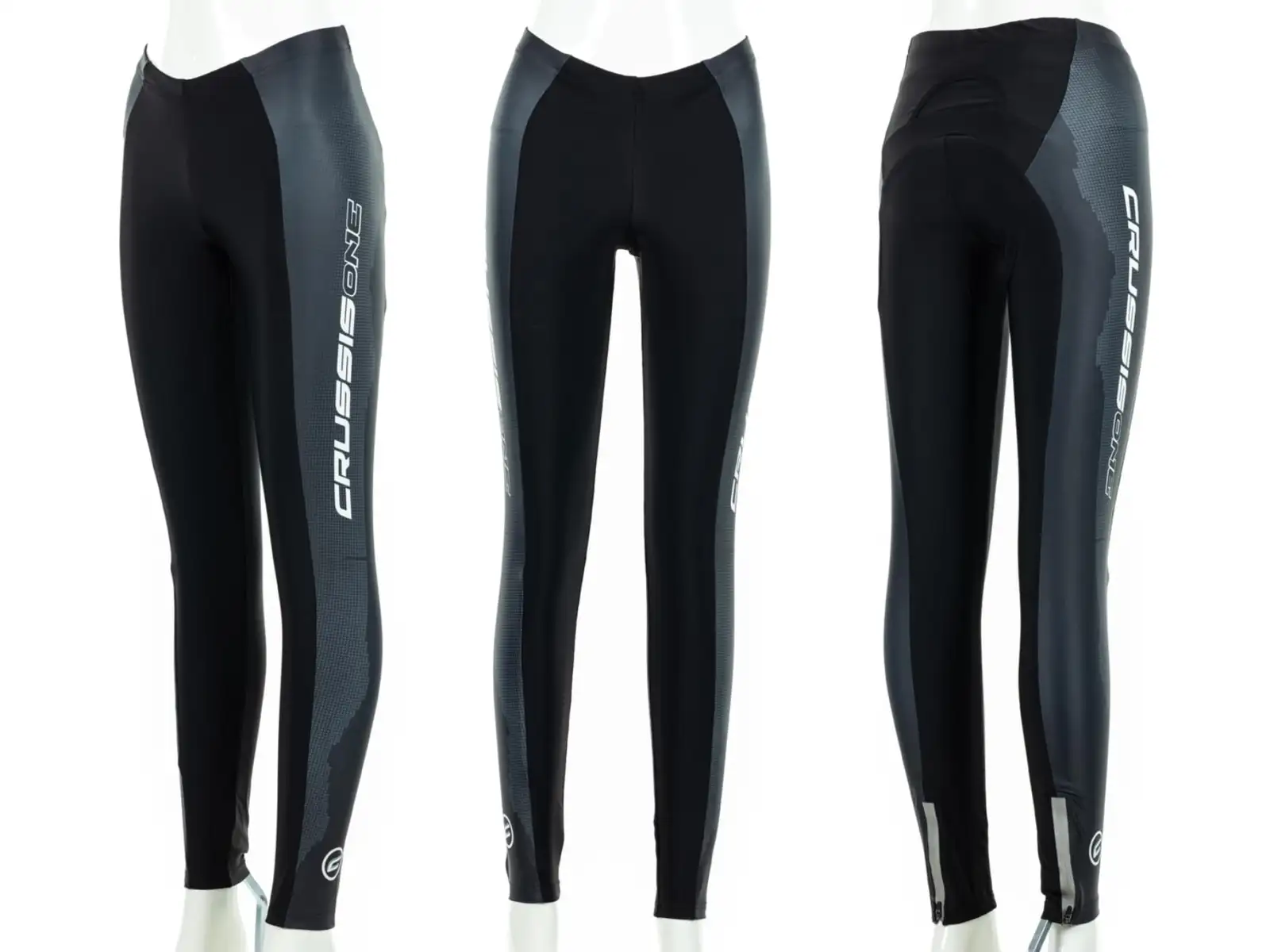 Crussis One women's elastic pants black/white