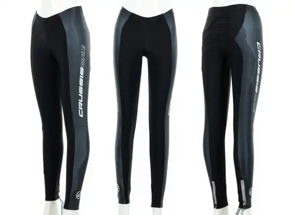Crussis One women's elastic pants black/white
