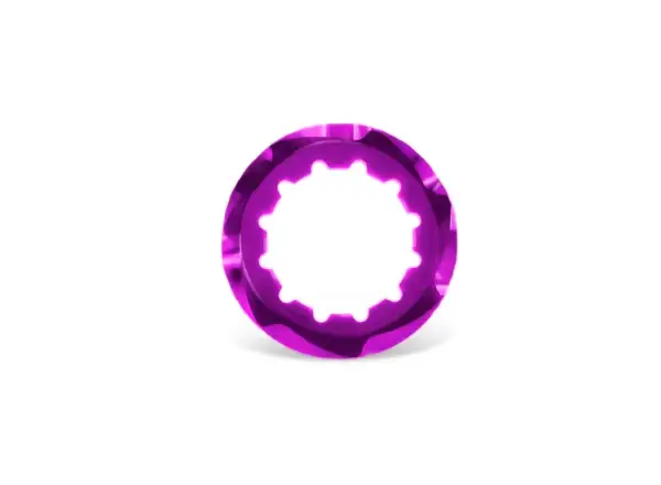 Garbaruk cassette lockring Shimano MicroSpline Purple
