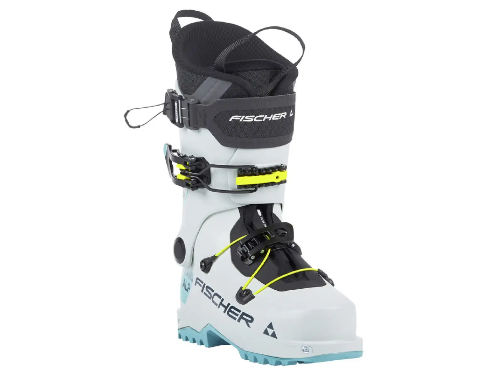 Fischer Transalp Tour ski boots white/turquoise