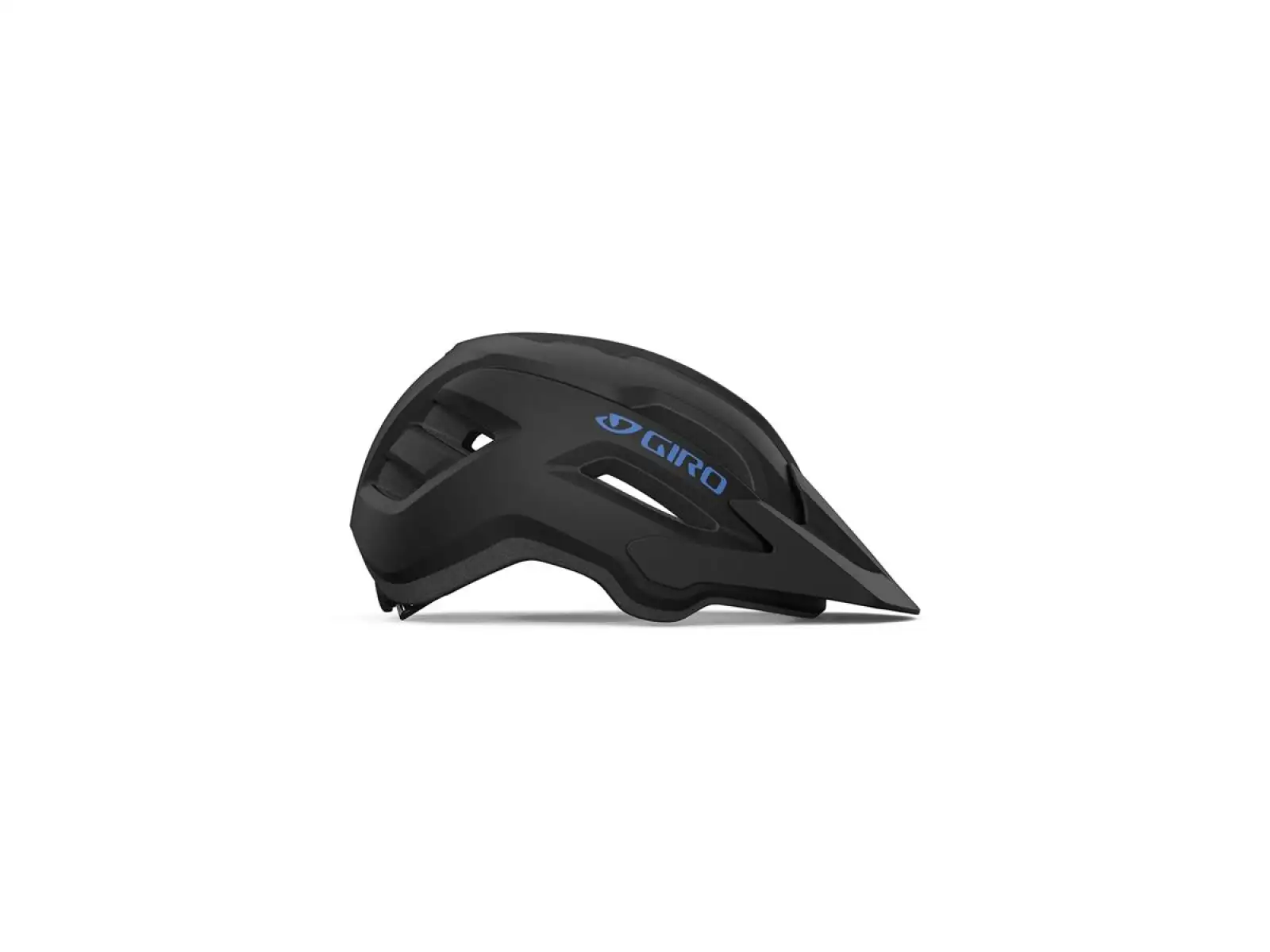 Giro Fixture II Youth children's helmet Mat Black/Blue size Uni (50–57 cm)