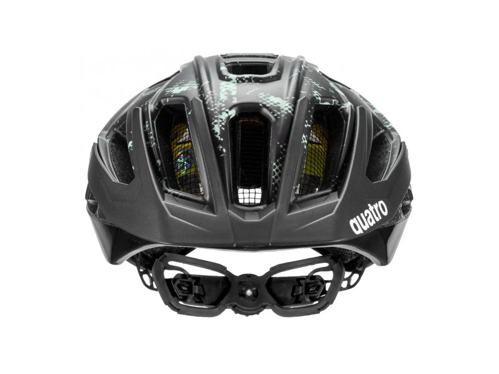 Uvex Quatro CC MIPS helmet Black/Jade Matt
