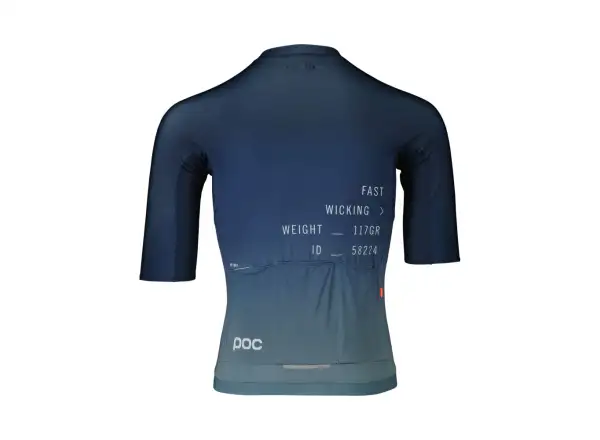 POC Pristine Print men's jersey short sleeve Gradient Turmaline Navy