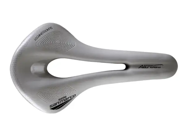 Selle San Marco Allroad Supercomfort Racing Wide saddle Grey