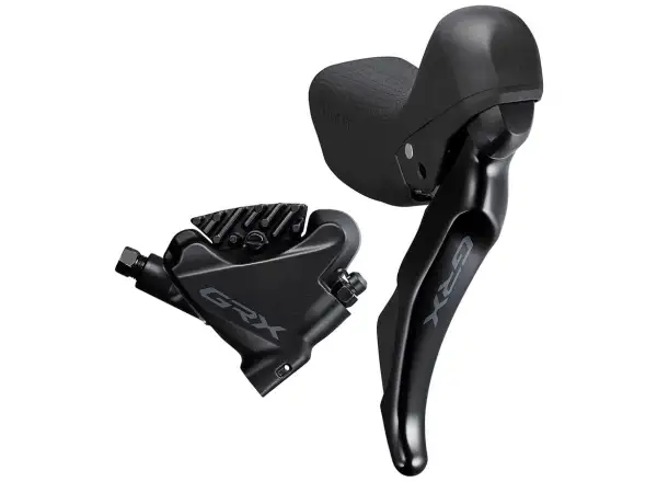 Shimano GRX ST-RX400 / BR-RX400 Rear Brake and 10-speed Shifter Flat Mount Polymer + Cooler