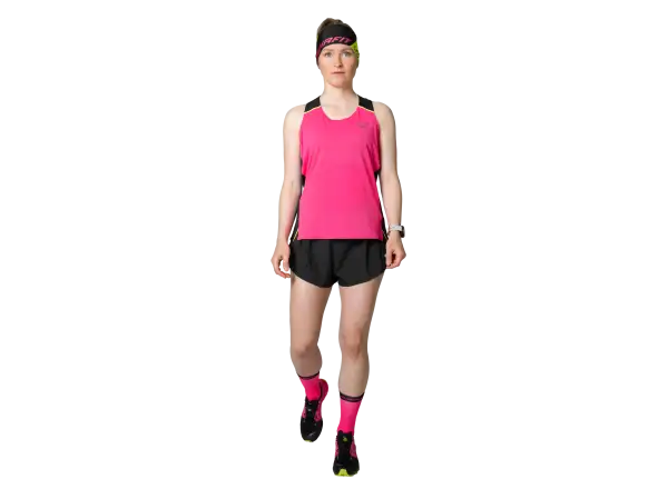 Dynafit DNA women's running tank top Pink Glo