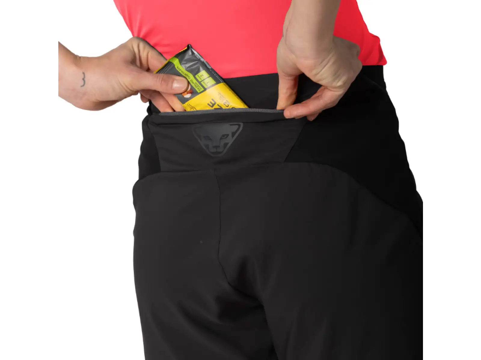 Dynafit Alpine Pro 2in1 women's running shorts Black Out