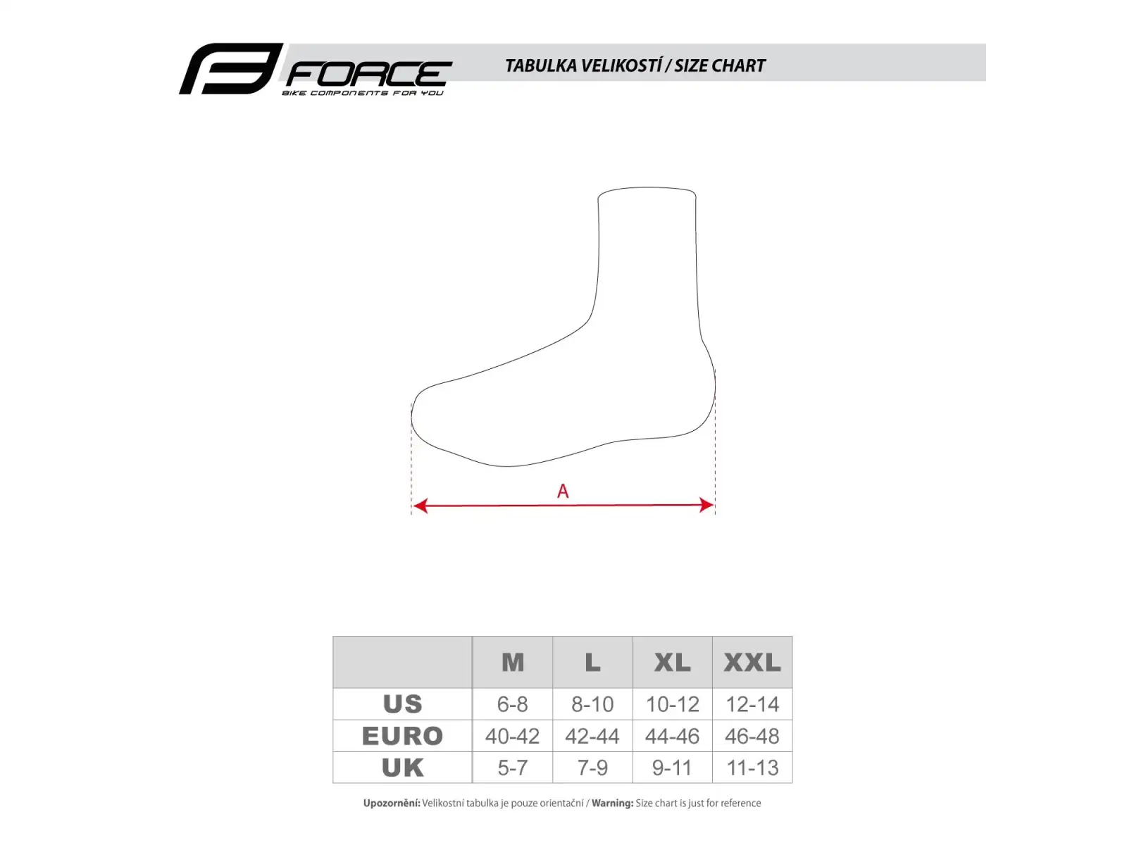Force F Chance shoe covers without zipper MTB black
