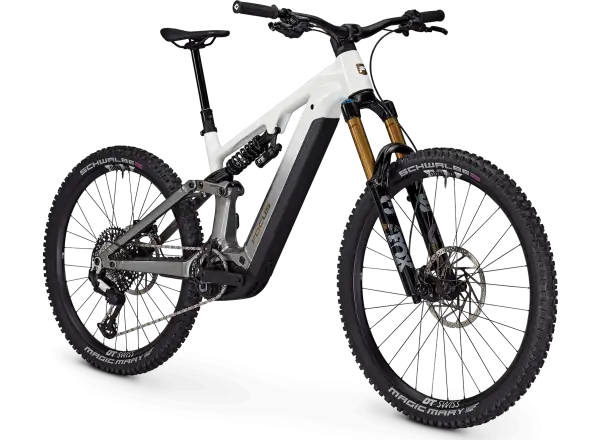 Focus SAM2 6.9 800 Wh full-suspension e-bike White/Steelgrey