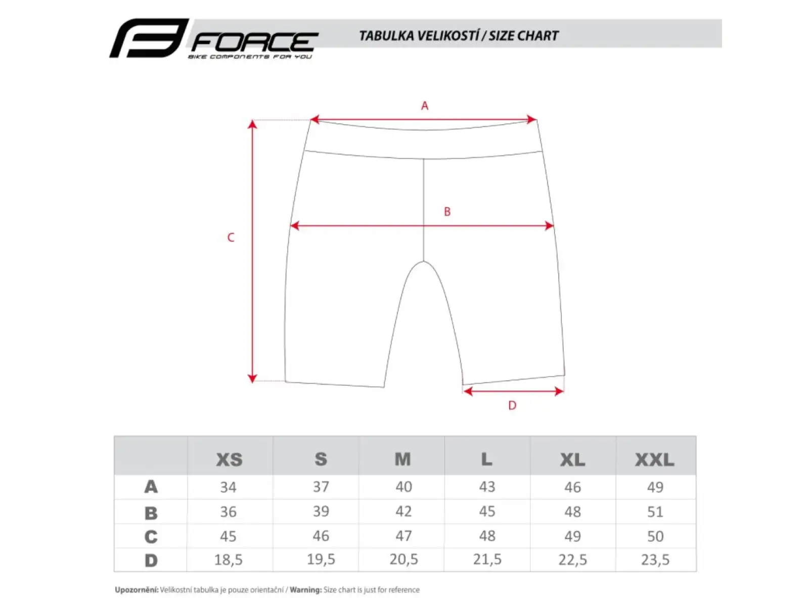 Force MTB inner shorts black
