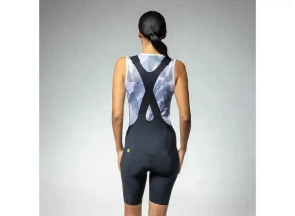 Alé R-EV1 Hammer 2.0 women's shorts with padding and bib Black