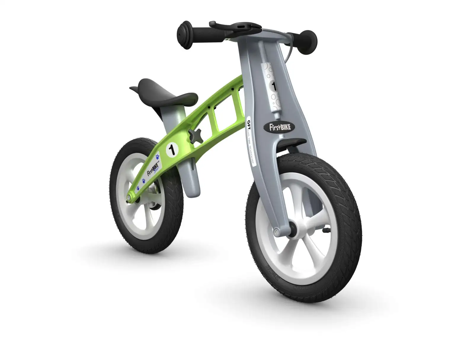 First Bike Street children's balance bike Green