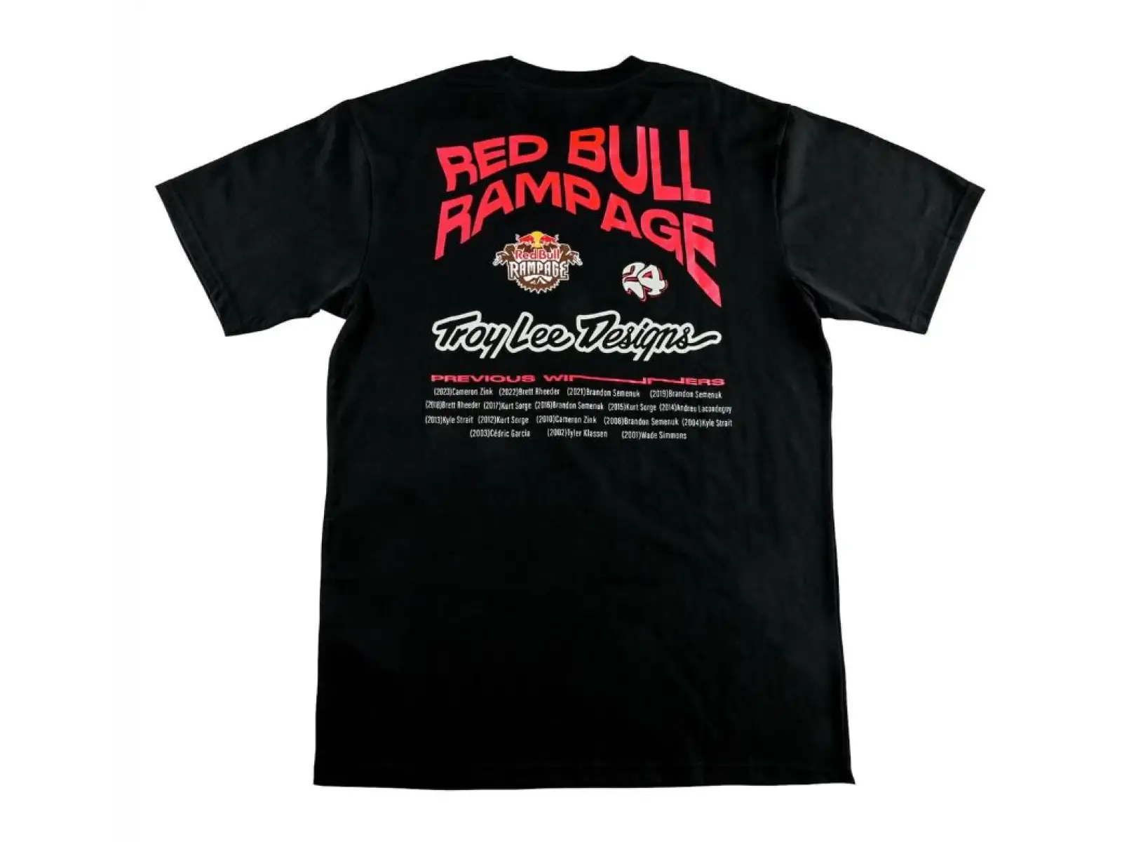 Troy Lee Designs x Red Bull Rampage Mind Melt men's t-shirt short sleeve Black