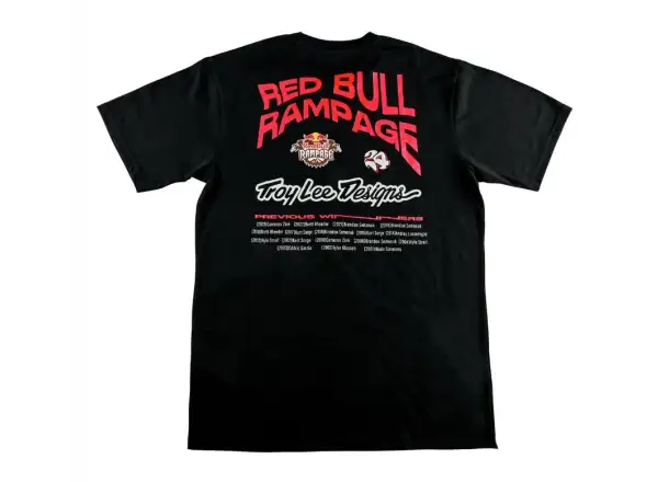 Troy Lee Designs x Red Bull Rampage Mind Melt men's t-shirt short sleeve Black