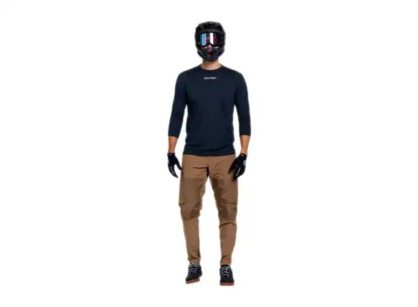 Troy Lee Designs Ruckus Ride men's jersey 3/4 sleeve Mono Carbon