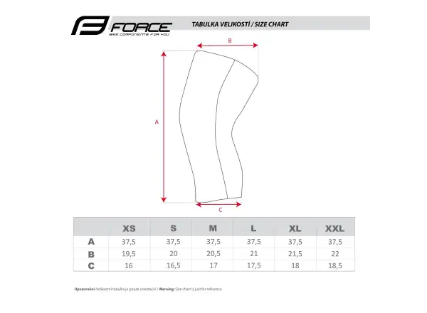 Force Wind-X knee warmers