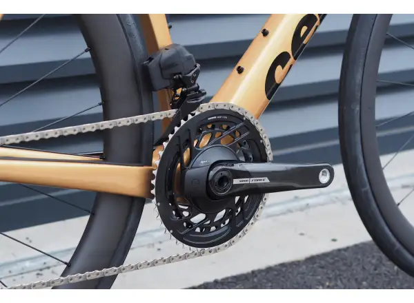 Cervélo Soloist Force eTap AXS road bike gold dust