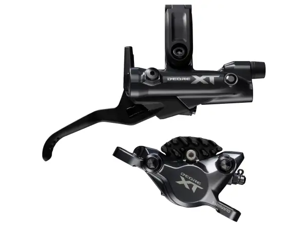 Shimano Deore XT BR-M8200+BL-M8200 rear disc brake metallic pads with cooling