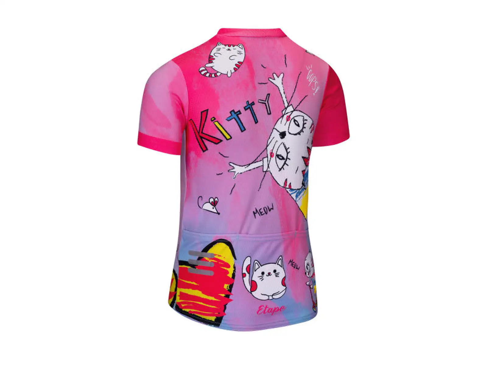 Etape Rio kids jersey short sleeve pink