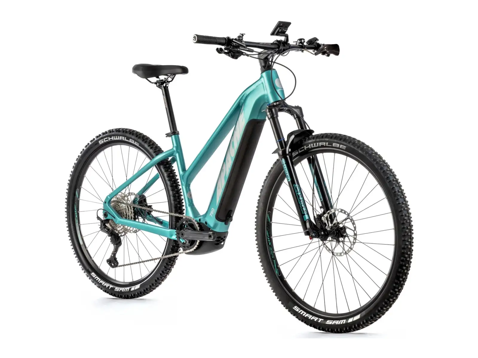 Apache Hupahu 2 Bosch Lady 1000 Wh women's mountain e-bike turquoise