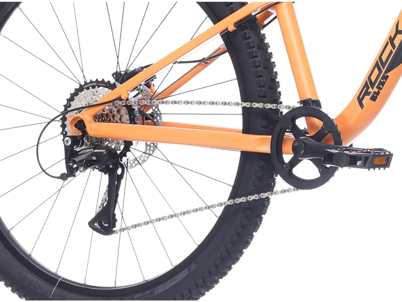 Rock Machine Blizz Jr. 27 children's bike Orange