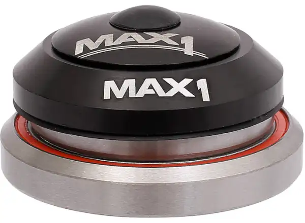 MAX1 1 1/8"-1.5" integrated asymmetrical headset black