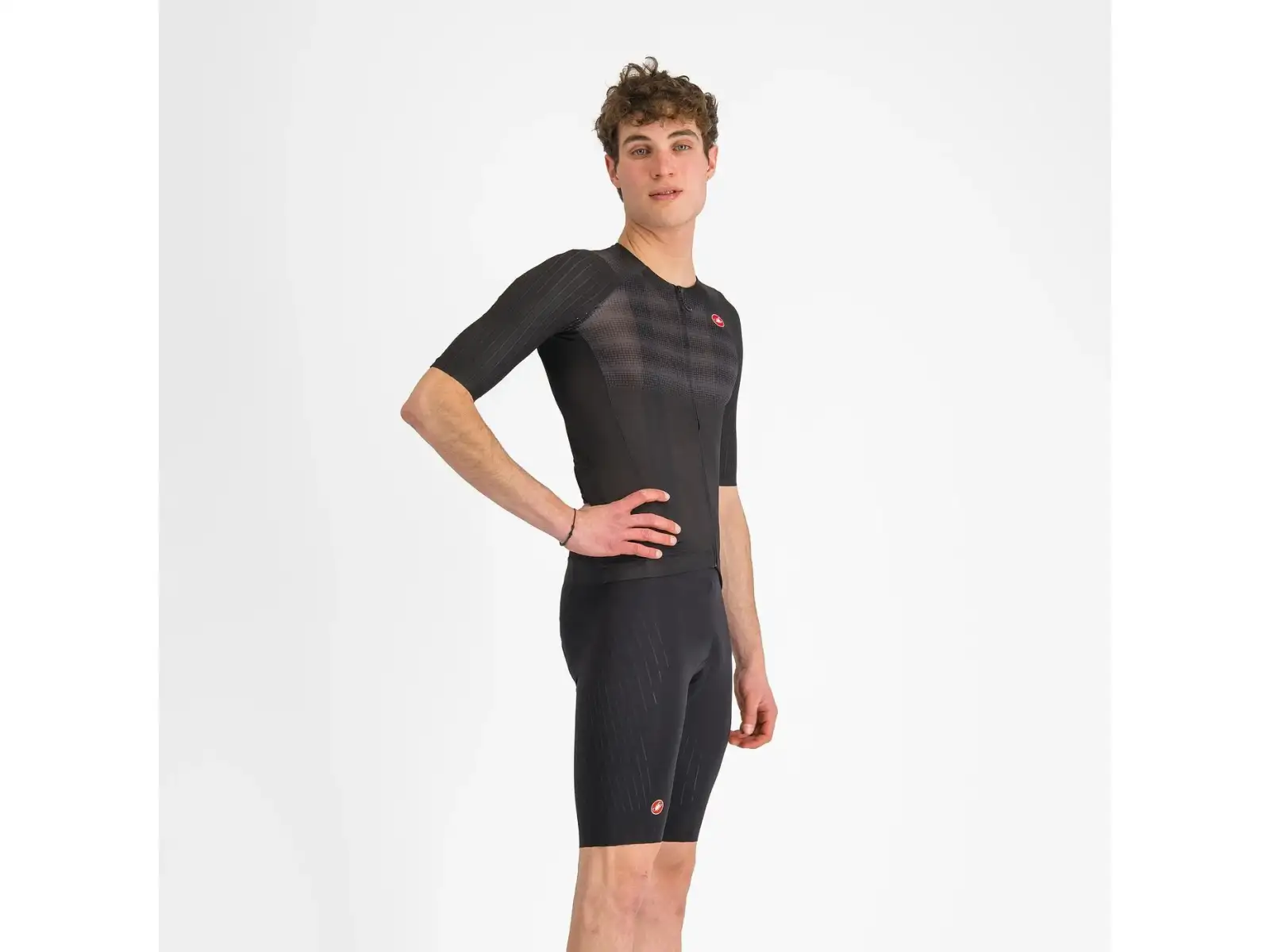 Castelli Free Aero Race men's shorts with insert and braces Black