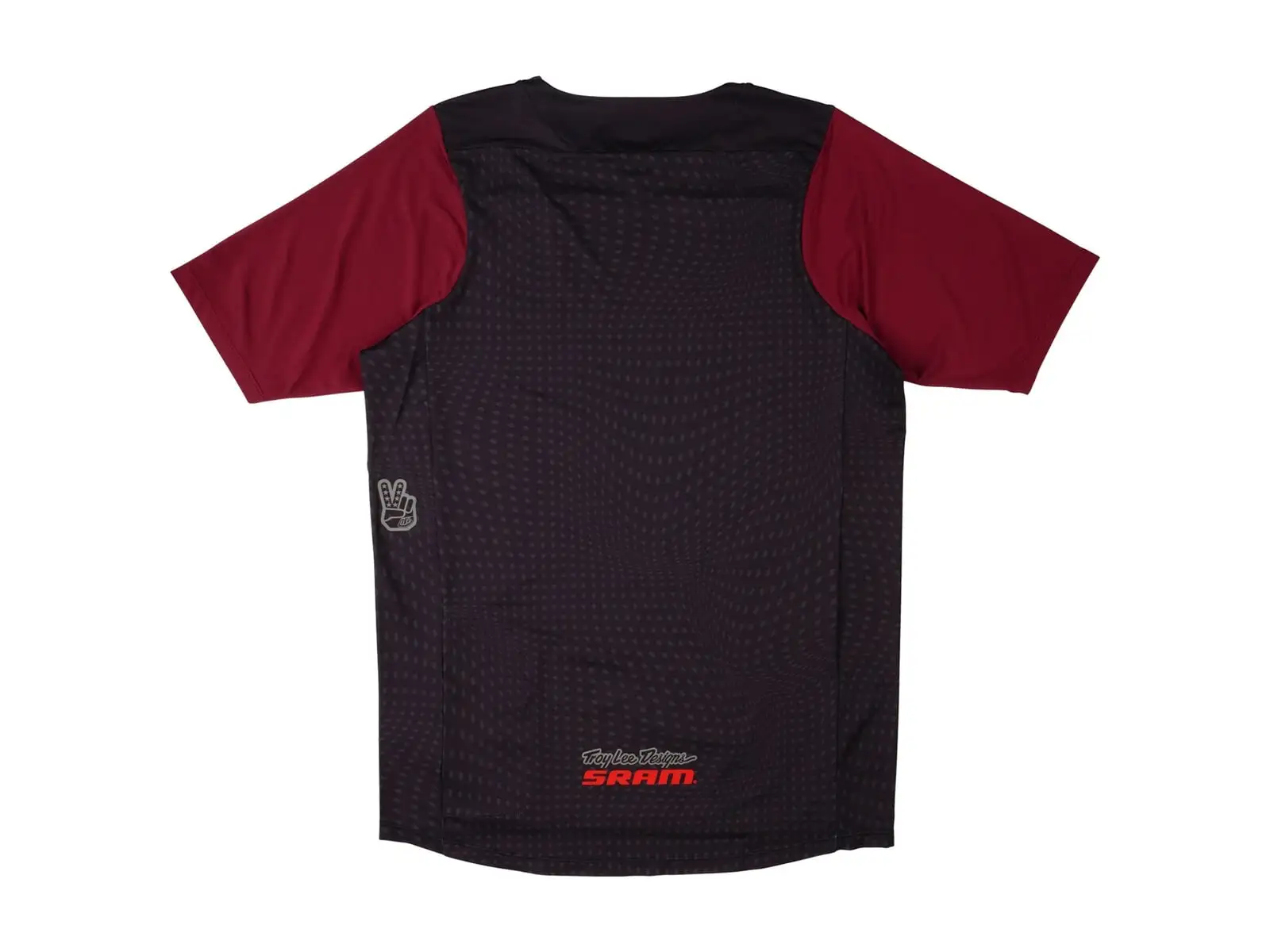 Troy Lee Designs x SRAM Skyline men's jersey short sleeve Radioscape Black/Berry