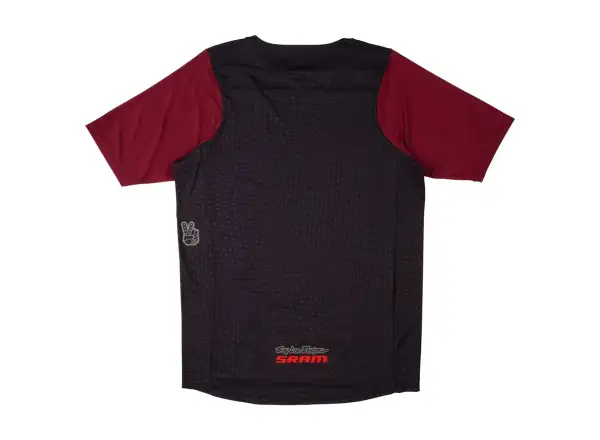 Troy Lee Designs x SRAM Skyline men's jersey short sleeve Radioscape Black/Berry