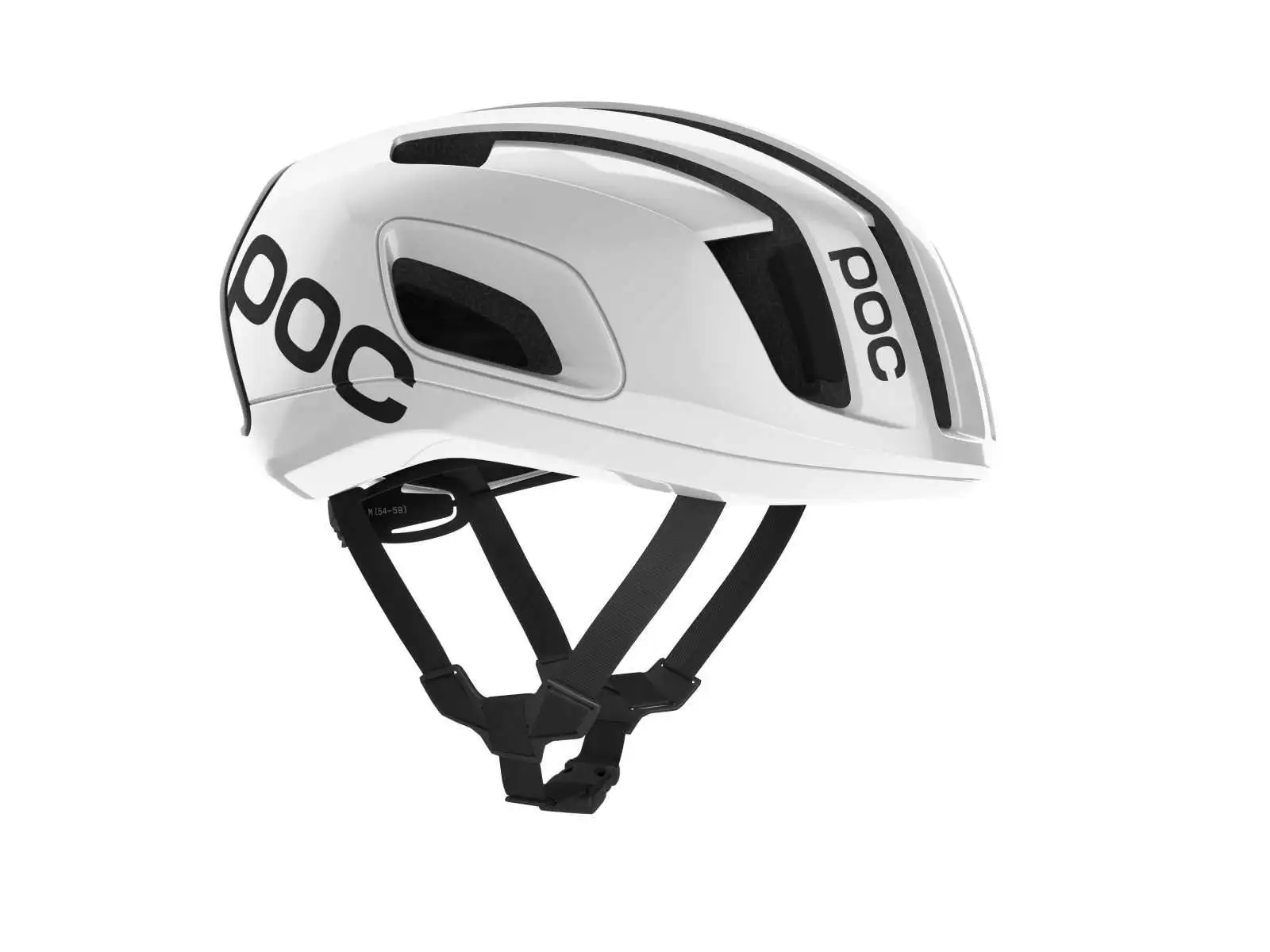 POC Cytal road helmet Hydrogen White/Uranium Black Matt/Logo