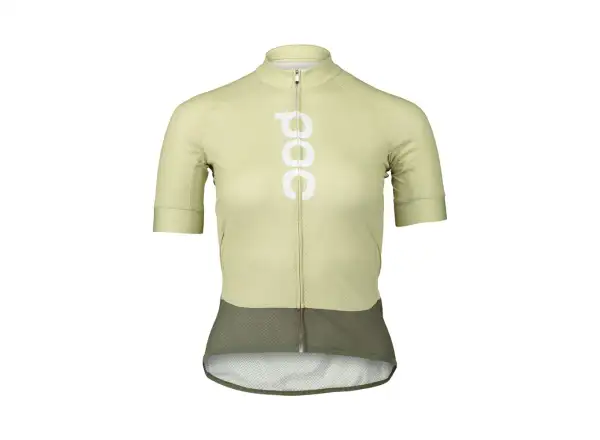 POC Essential Road Logo women's jersey Prehnite Green/Epidote Green