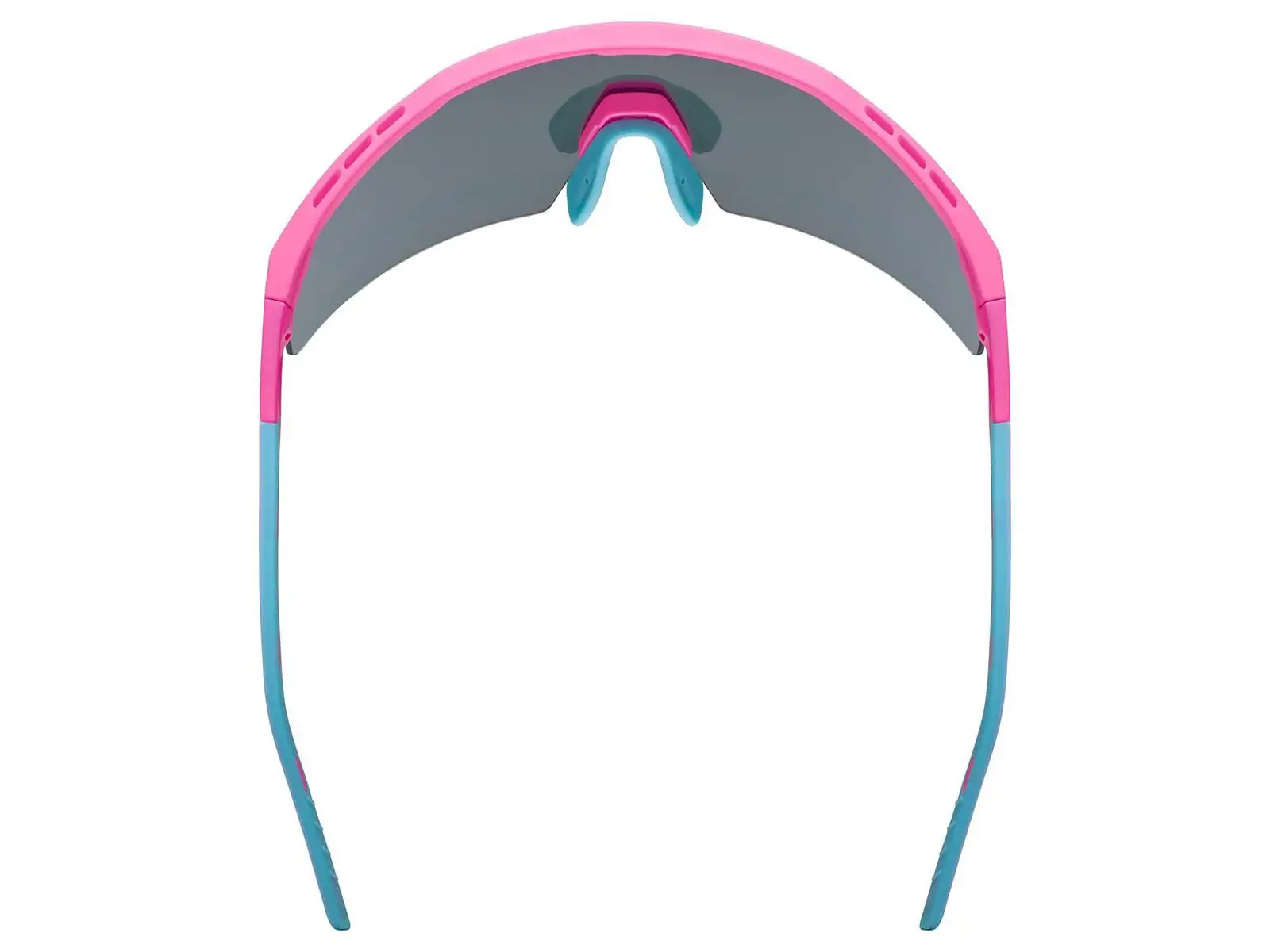 Uvex Flowline sunglasses Pink Matt/Mirror Blue