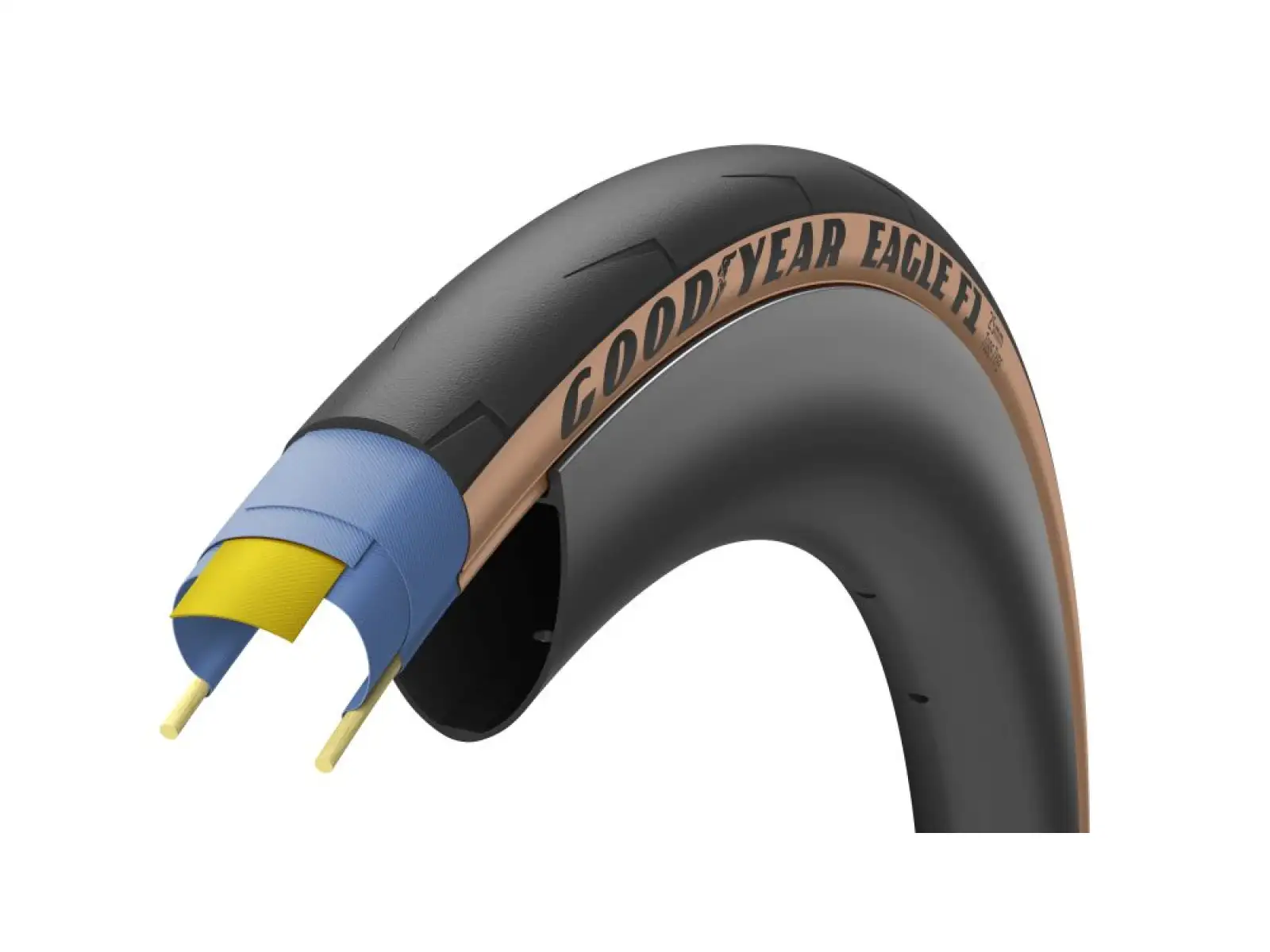 Goodyear Eagle F1 road tire kevlar Transparent