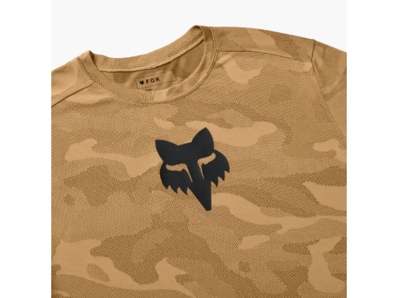 Fox Ranger TruDri men's jersey short sleeve Nutmeg Brown