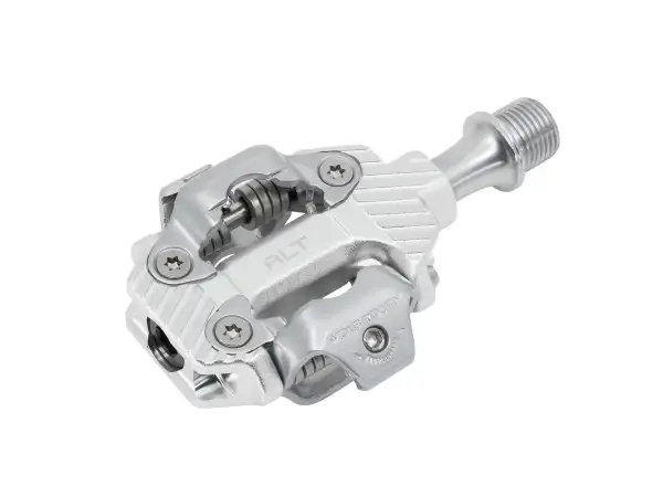 Wolf Tooth ALT XC Clipless Performance pedals raw silver