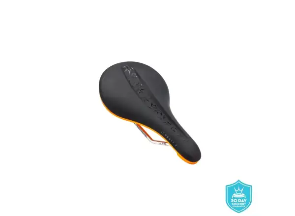 Peatys Monarch saddle TI-MX Rail / Nylon Base Mango